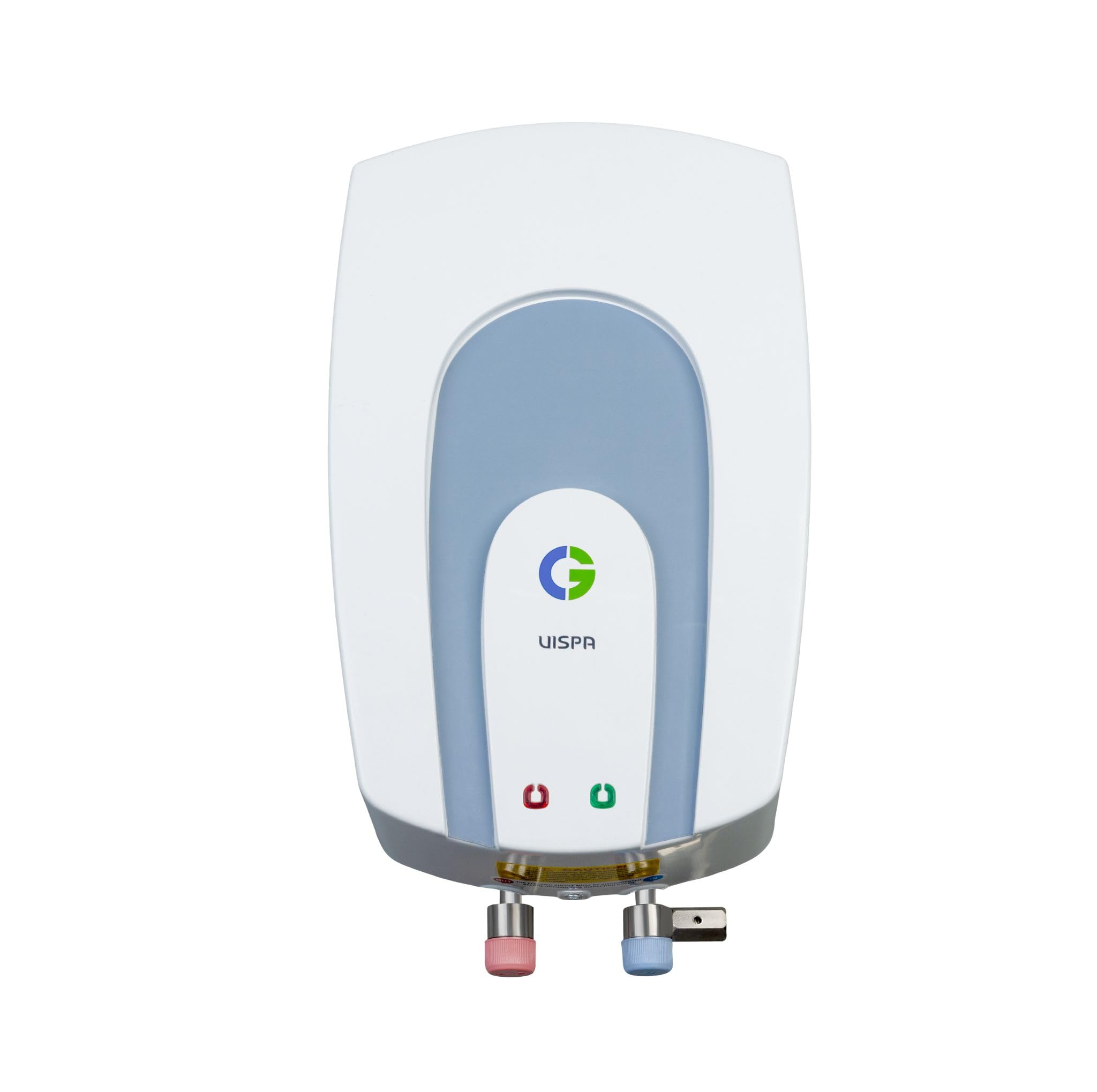 CG Vispa 3L (3 Litre) Instant Water Heater (Instant geyser) | 5 Layer Safety | Rust Proof Non-corrosive body | ISI Mark | LED Indicator | For Home, bathroom, kitchen | White