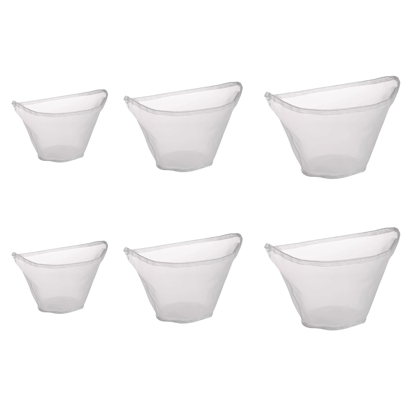 Of 6 User Friendly Efficient Filter Bags Promoting Sustainabilities with Multiple Use Reducing Waste in Daily Cooking Versatile Nylon Strainer Bags Suitable for Homes Cooking and Commercial Use