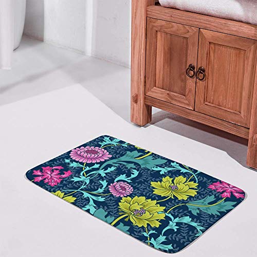 Tapis de bain en mousse lavable pour douche et sortie de bain