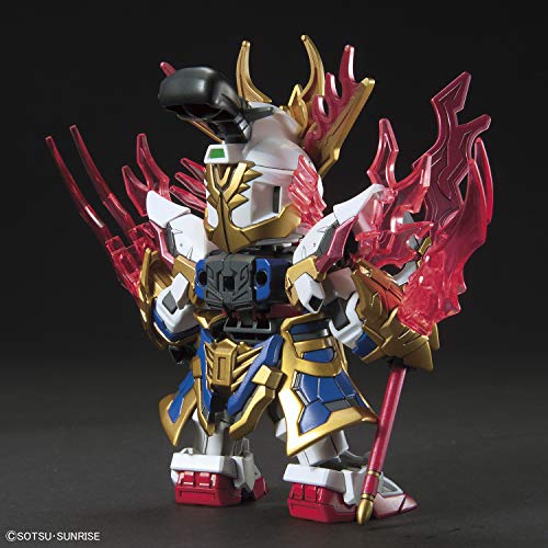#02 Zhang Fei God Gundam SD Sangoku Soketsuden, Bandai SD miniatura 5