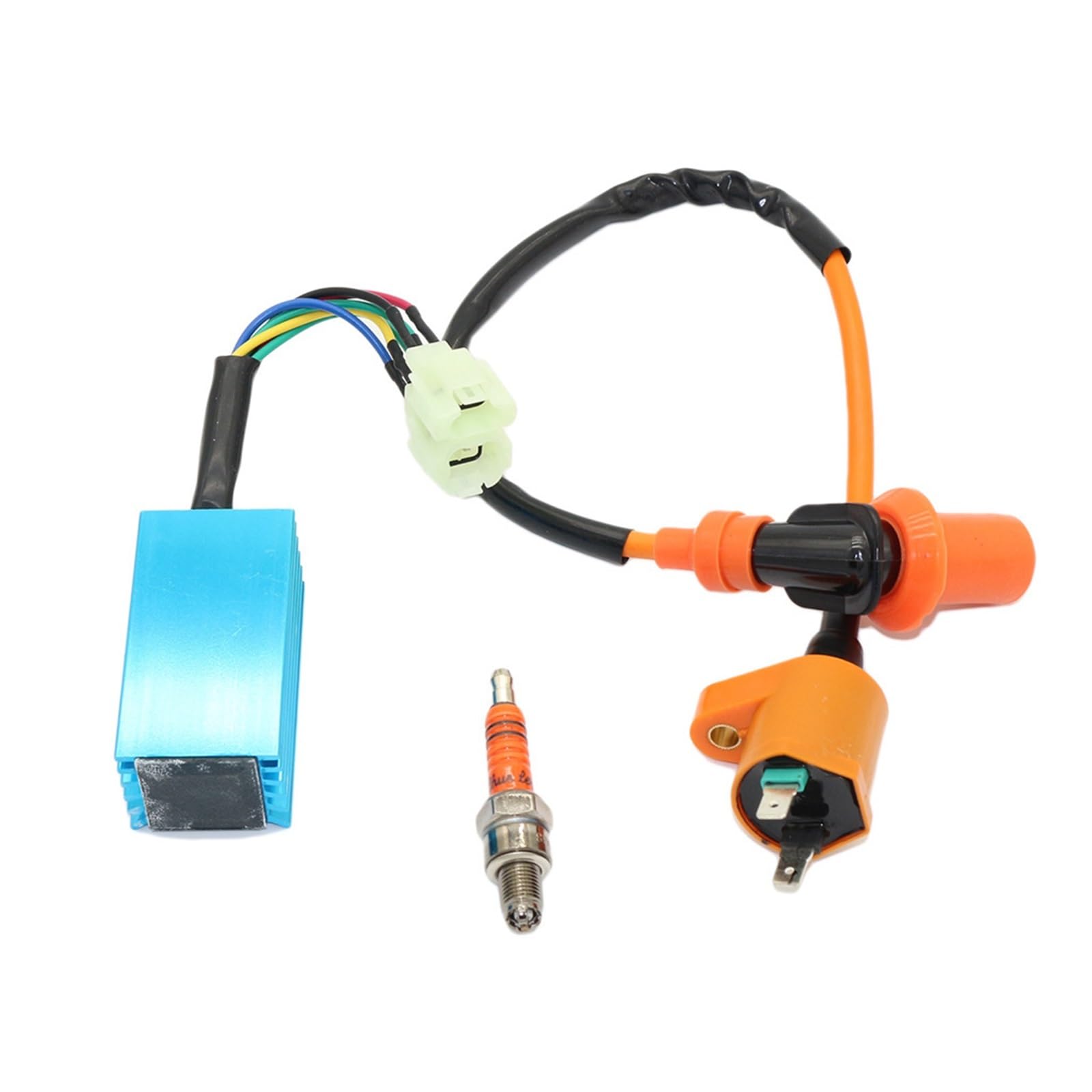 Sistema de encendido CDI GY6 para scooter, bicicleta de playa, piezas eléctricas, conversión pour motocicleta, encendido CDI