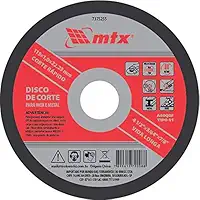 Mtx Disco De Corte Para Inox E Metal 180 X 1 6 X 22Mm