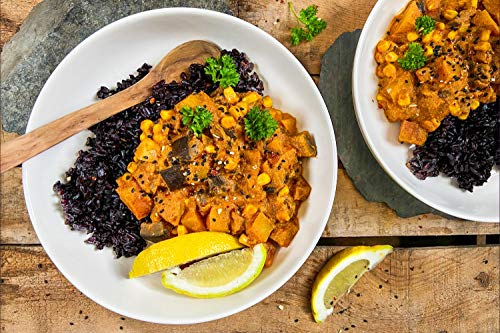 REISHUNGER BIO Alltagsheld Reis Gewürz mit Tomate, Paprika, Zwiebel und Knoblauch (80g) - Vegan & Glutenfrei - Im Einzel- und 3er Vorteilspack