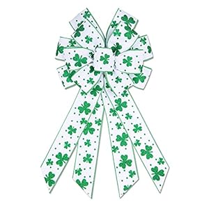 Hying Große St. Patrick's Day Kleeblattschleife