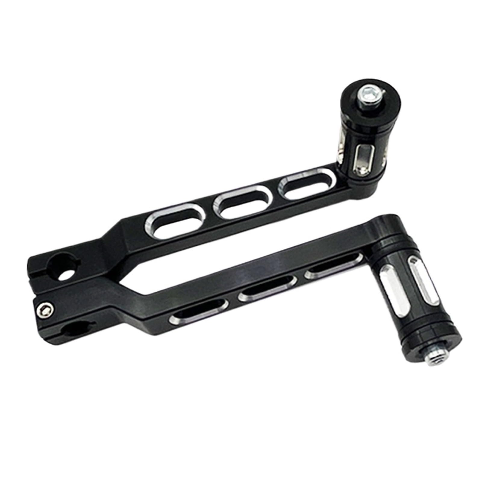 Qr0cjnpb Black Motorcycle Gear Shifter Motorcycle Heel Toe Gear Shift Lever W/Shift Peg For Softail Flst Touring Electra Street Glide Road King Flhx Trike