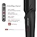 Pulla Hair Straightener and Crimper - 4 in 1 Tourmaline Ceramic Flat and Curling Iron for Hair Styling with Adjustable Temperature - Salon High Heat 320°F - 430°F for All Hair Types