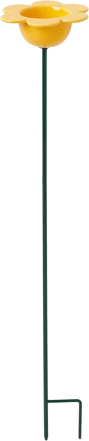 Wildlife World Ltd Ceramic Petal Feeder Yellow