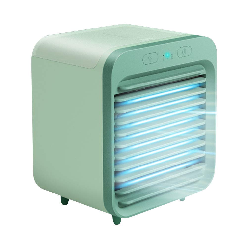 MSHGSKU Air Cooler Evaporative Air Cooler, Portable Mini Air Conditioner, 3 in 1 Evaporative Coolers, Humidifier, Purifier with USB, Desktop Cooling Fan for Office, Home, Dorm