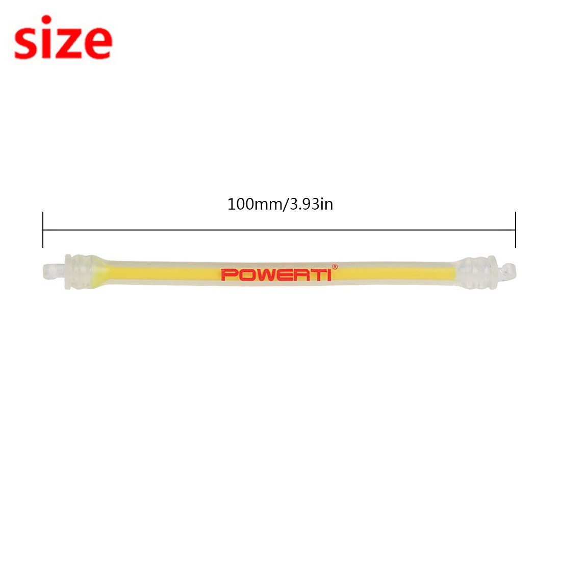 Andux 6pcs/Set Long Tennis Racquet Vibration Dampener Double Hook Pack of 6 JZTT-01 (Yellow)