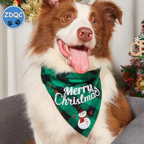 4 Stück Weihnachtshund Bandanas,Weihnachten Hund Halstuch,Hundehalstuch,Dreieck Haustier Lätzchen für Haustier Weihnachten Kostüm Dekoration Zubehö (B)