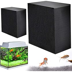 Cubo Purificador De Agua Acuario szaerfa Eco-Acuario Cubo purificador de Agua Carbón Activado Tanque de Peces Filtro de Agua Nuevo Material de filtración Absorbe bacterias, olores y contaminantes (10x10x10cm)