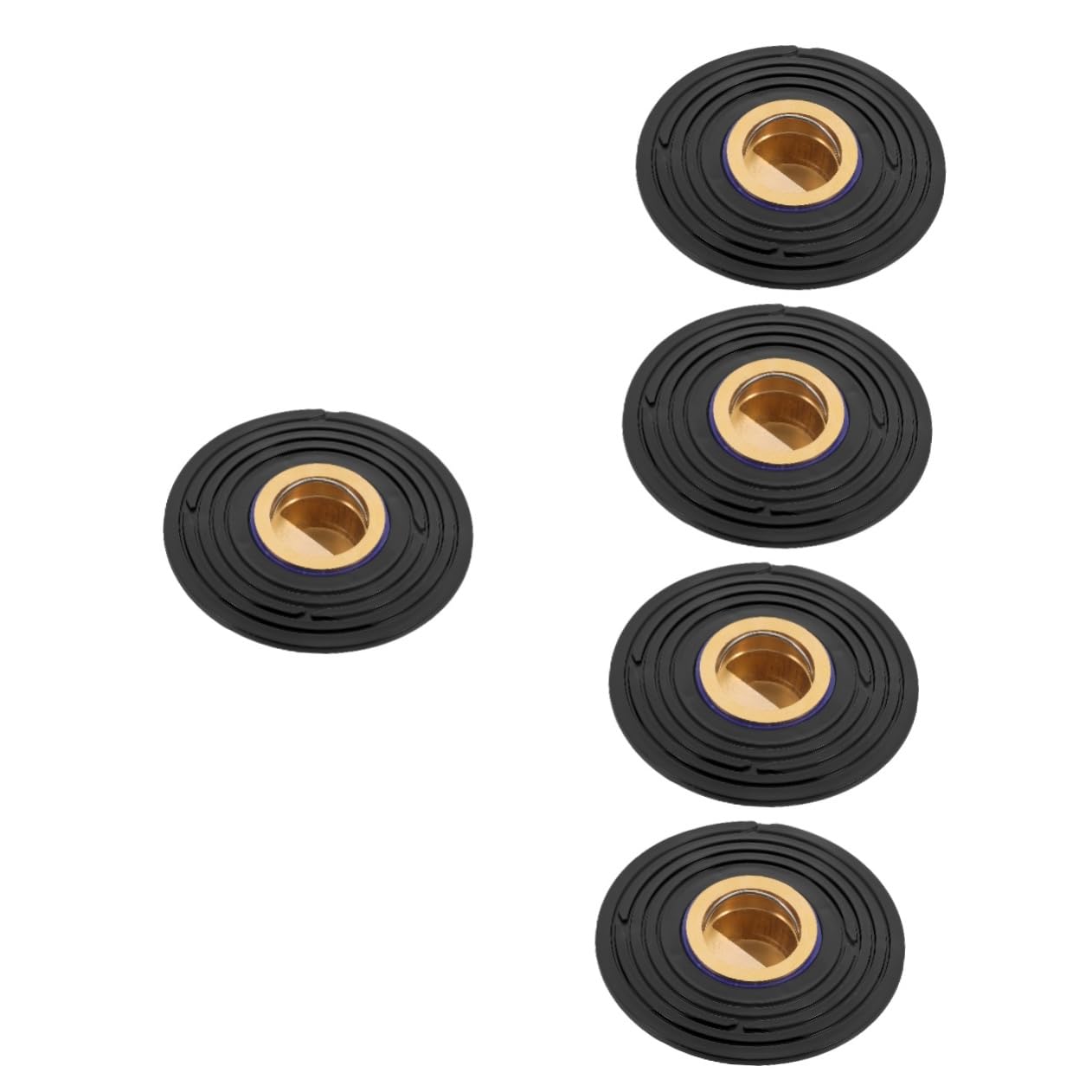 jojofuny 5piezas Colador De Drenaje De para Ducha Filtro Antideslizante y Antiobstrucciones Compatible Baños y Cocinas Instalación Previene Olores y Retenciones De Agua