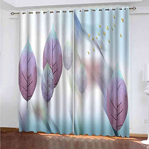 Rideaux occultants thermiques isolants contre le froid et le bruit 264x242 cm chambre - 2