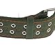 Qcwwy Kuhhalsband, Verstellbares 4-lagiges Canvas Kalbskragen Krawatte Rinderhalsband Halsband mit 2 Reihen Metallschnalle für Pferdeschaf Rinder(#1)