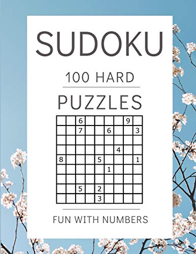Sudoku Puzzles 100 Large Print: Fun With Numbers, Hard