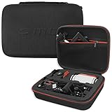 mtb more energy® Custodia prottetiva (XL, Nero) per Garmin Virb Elite, X, XE/Contour Roam 3 / Ghost-S/TomTom Bandit... - Valigetta Sistema modulare