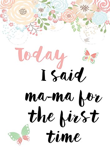 Baby Milestone Cards Set Of 30 Personalised Baby Boy Girl Gender Neutral Unisex Photo Prop Signs Posters Perfect Baby Shower Christmas Present Or Christening Or Pregnancy Gift - View #12