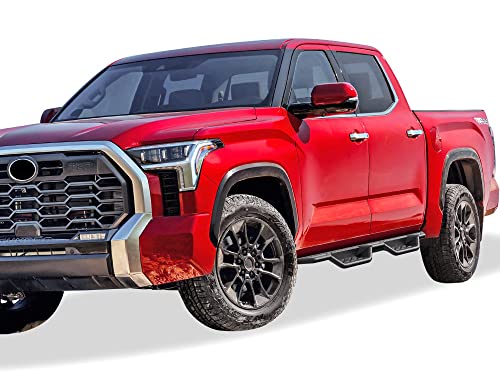Estribos tubulares APS negro 6 pulgadas para Toyota Tundra miniatura 6