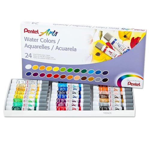 Conjunto de tinta aquarela