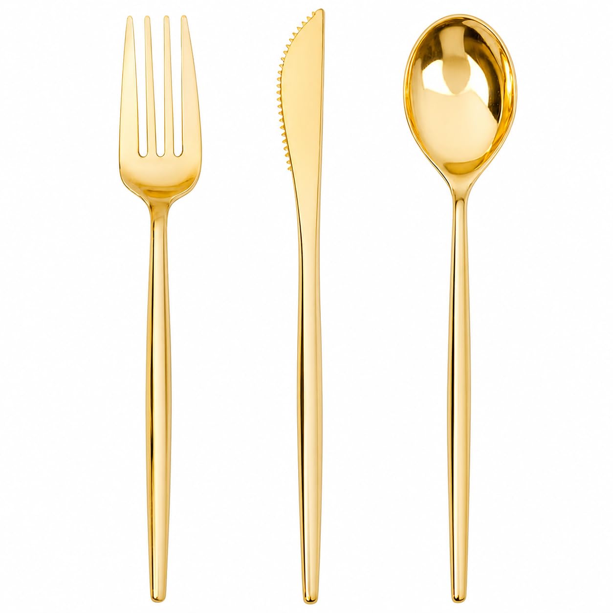 Silverware Set - 150 Pcs Disposable Cutlery -7
