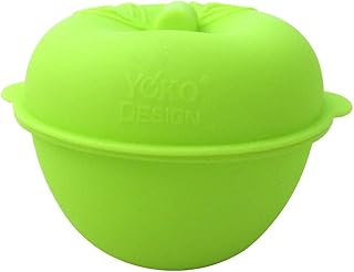 YOKO DESIGN 1014 Moule cuit-Pomme, Silicone/Platine, Vert