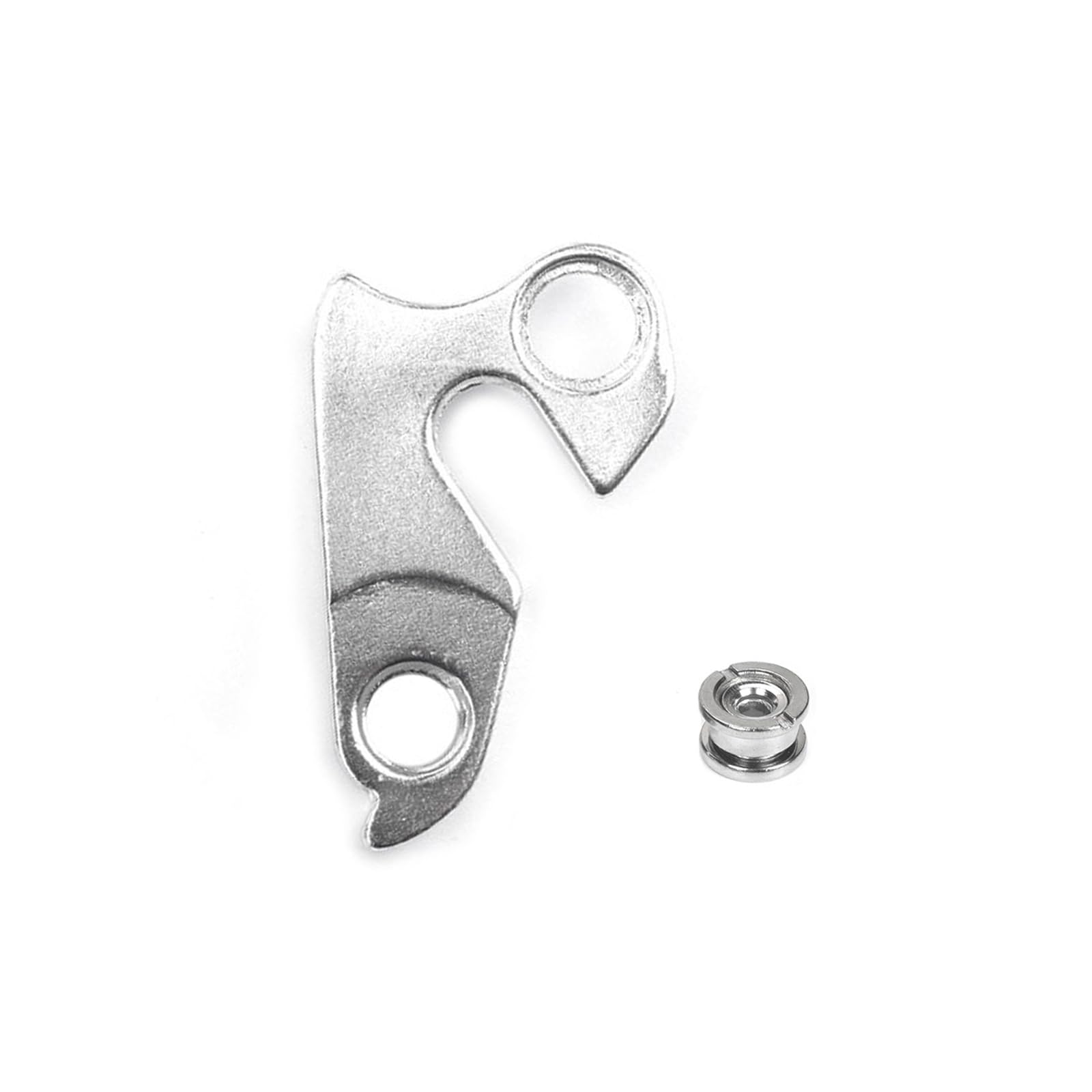 Forcellino cambio 38 in lega CNC, ricambio compatibile con Diamondback, Trace, Fuji, GT, HARO, Iron Horse, Jamis, K2, Kona, Marin, Motobecane, Raleigh, Trek, ecc