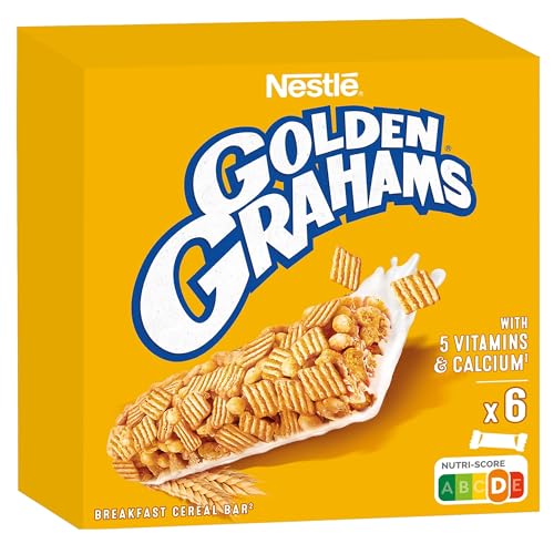 Go Free Barritas Nestlé Golden Grahams - 1 paquete de 6 barritas