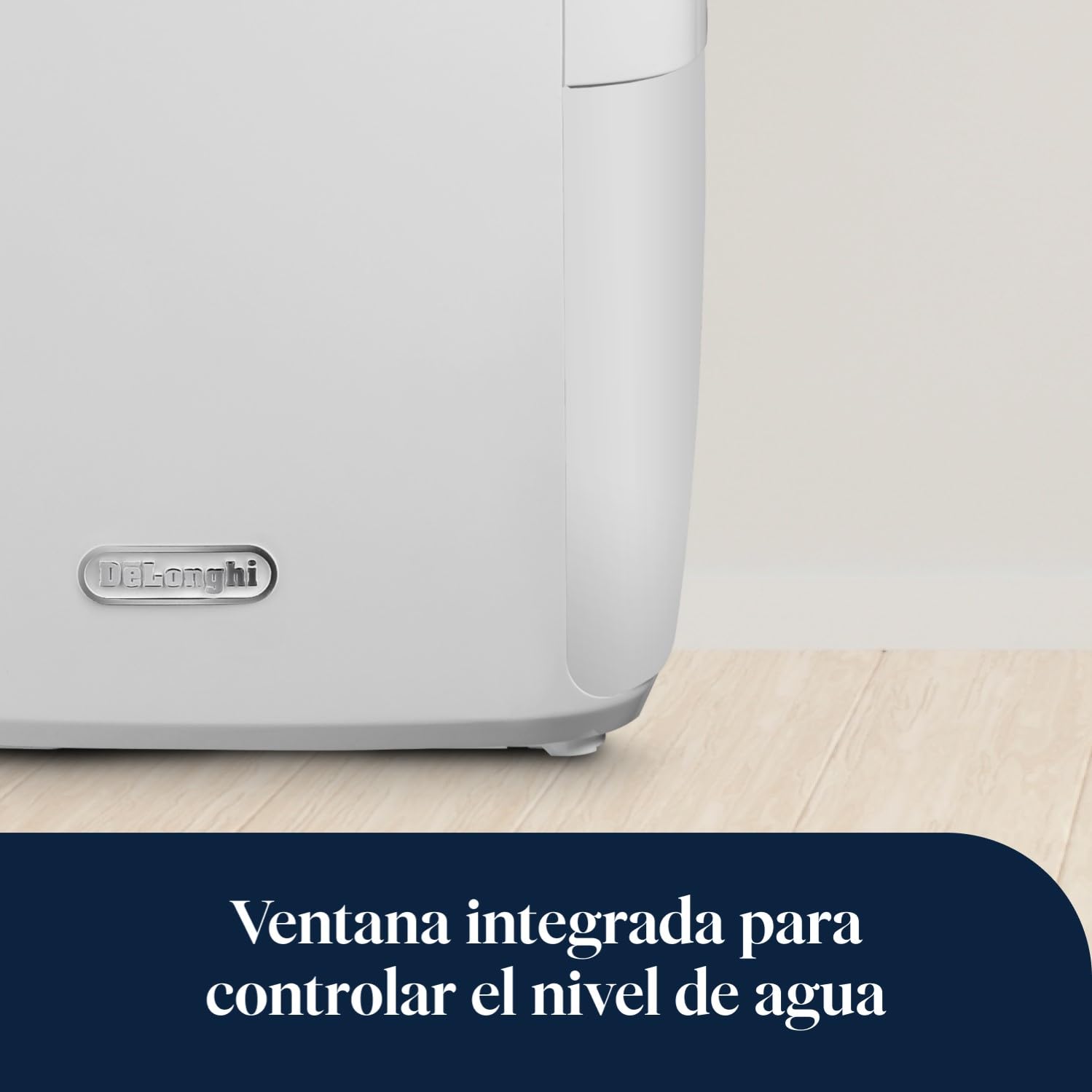 De’Longhi Tasciugo AriaDry - Deshumidificador Doméstico Portátil con Sistema de Filtración de 3-Action, 10L/día de deshumidificación, Función Secado de Ropa, Anti-Moho, Silencioso, Blanco (DEX210SF)