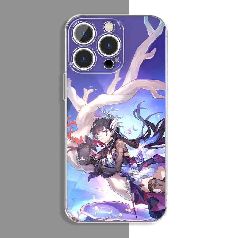 Amazon.co.jp: iPhone ケース 崩壊：スターレイル セイレンス