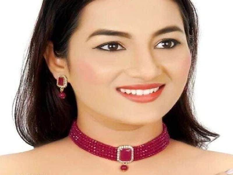 V FASHION JEWELLERY CHOKI PATWA CRYSTAL SET Traditional Handcrafted Stone Studded Pearl Choker Necklace Jewellery Set With Earrings For Women/Girls Rani Color