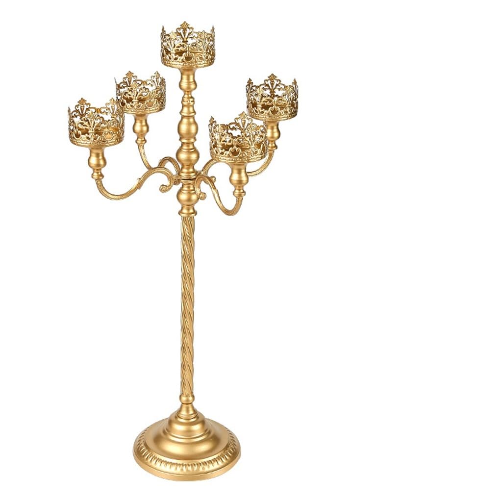 HTTGDGDH Candle Holders Patio Decorative Iron Ornaments,D-Size