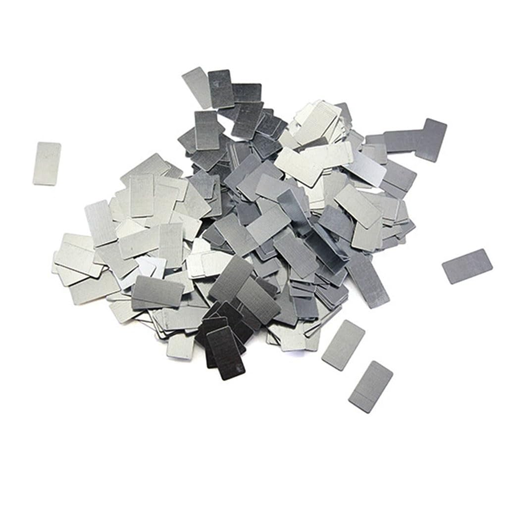 Amazon.co.jp: 100 個の極薄丸鉄板、0.3 ミリメートル 0.5