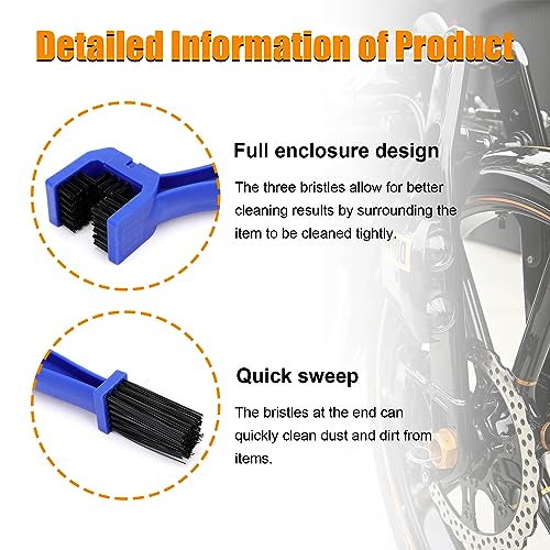 image for Ziciner 2 PCS Bike or Motorcycle Chain Washer, Motorcycle Chain Gear D