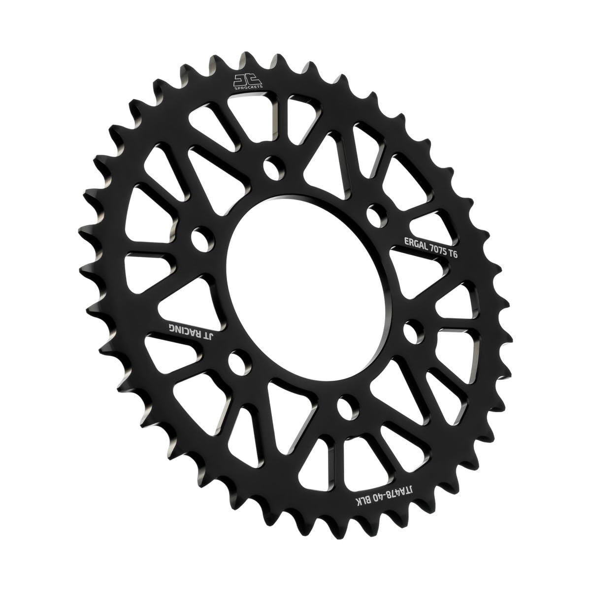 Amazon.com: JT Sprockets JTA478.40BLK 40 Tooth Black Racelite