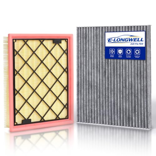 Cabin Engine Air Filter Kit for Nautilus 2019-2023 MKX 2016-2018 Continental 2017-2020 Fusion 2013-2020 Edge 2015-2024 Lincoln MKZ 2013-2020