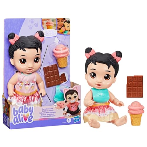 Baby Alive BA Sweet Snacks SBLKH Katie miniatura 3