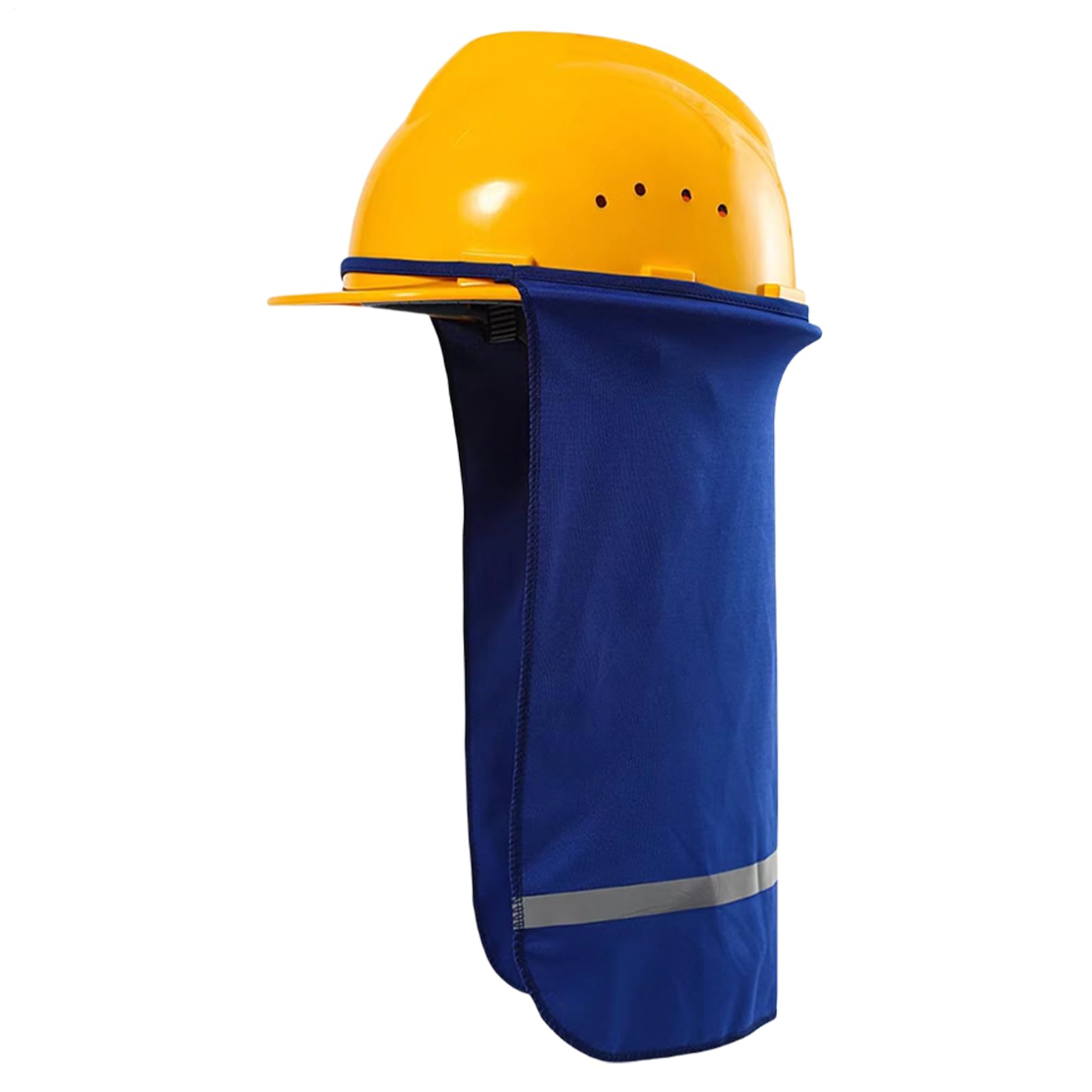 Hardhat Neck Shade - Sicherheitshelm Sonnenschutz | Mesh Neck -Schatten Hoher Sicht, Atmungsaktivem Nackenschutz Mit Haltbarkeit, Sonnenschutz -Hutschatten Für Sommerarbeiten, Dach, Landwirtschaftlich