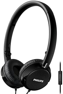 Philips FS3MBK/00 Head-band Binaural Wired Black mobile headset - mobile headsets (Binaural, Head-band, Black, Wired, 40 mW, Universal)