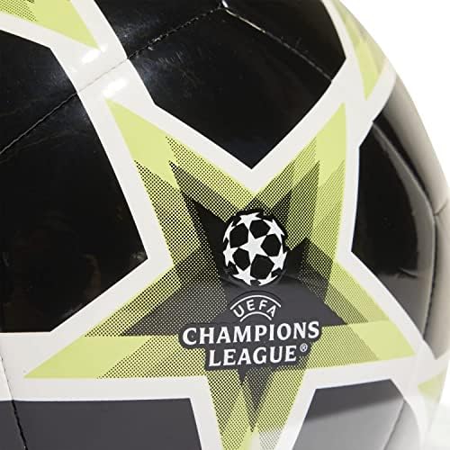 adidas UCL RM CLB Ball, Youth Unisex, Black/Clean/White (Multicoloured), 38