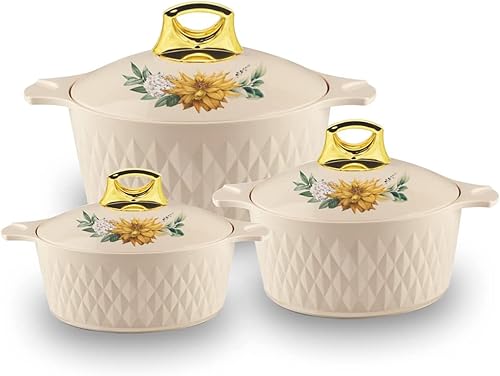 Cacerola Hotpot, olla caliente aislada de acero inoxidable, calentador de alimentos, mantiene la comida caliente durante horas (84.5 fl oz, 118.3 fl