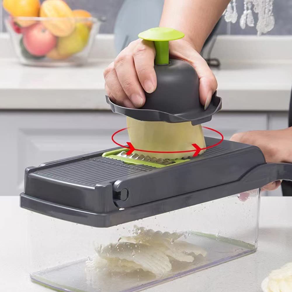 Picadora de cebollas 25 en 1 Multifuncional Artilugio de Cocina