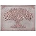 Handmade Copper Kitchen Backsplash Tiles, Celtic Tree of Life with Celtic Knot Border Kitchen Splashback, Custom Backsplash Panel, Copper Stove Backsplash, Indoor Outdoor Wall Decor (Gray&Copper)