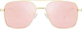 SOJOS Aviator Sunglasses for Men WomensTrendy Designer Shades SJ1232