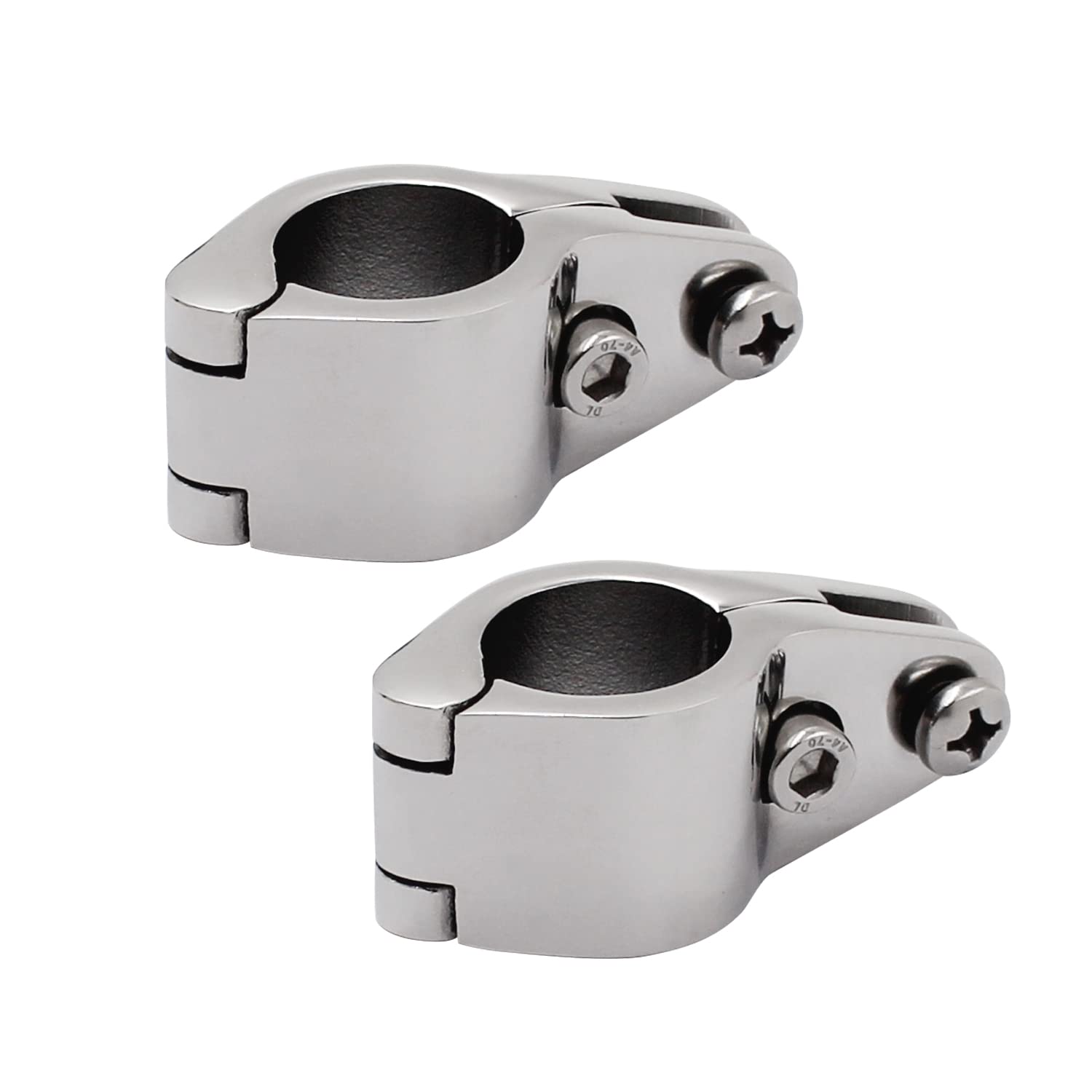 Buy SHENGHUISS 2 Pcs 7/8" or 1" Boat Bimini Top Hinged Jaw Slide