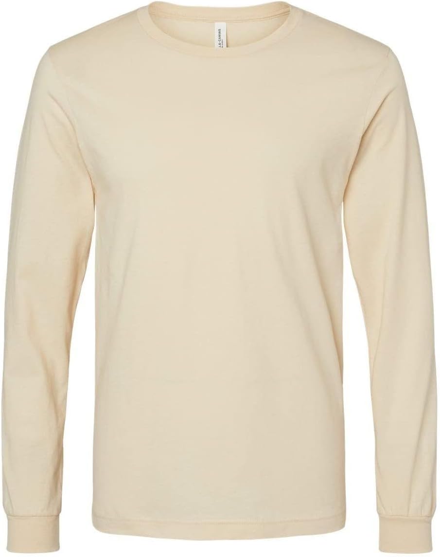 Canvas Long Sleeve Jersey Tee by Bella+Canvas