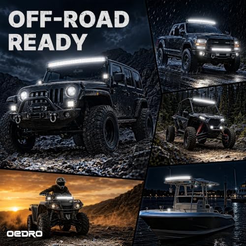 Image of OEDRO LED 24 Inch Light Bar 250W 17500LM Spot Flood Combo w /Wiring Harness