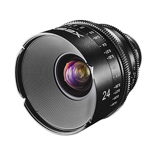 XEEN Cinema 24mm T1,5 Canon EF Vollformat Objektiv MF Cine Video Lens für hohe Auflösungen mit Follow Focus Zahnkränze – Bild 3
