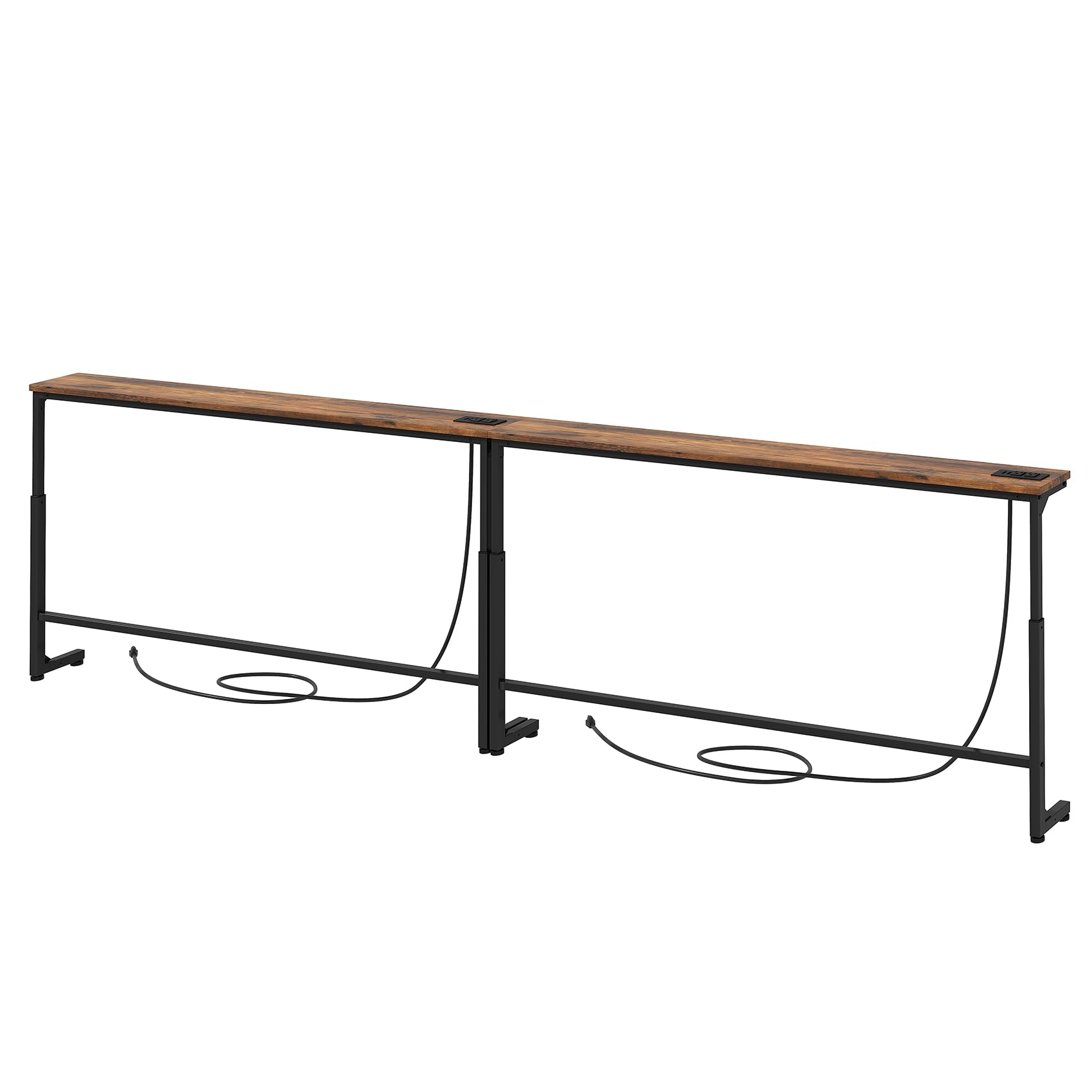 Kitstorack 94.5 Inch Behind Couch Table