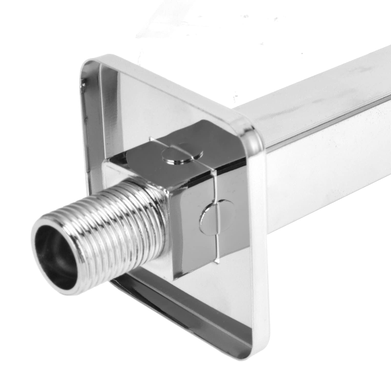 01 Braccio Doccia, Finiture Cromate Prolunga per Soffione Doccia in Acciaio Inox con Copertura Decorativa per Bagno per Tubo Doccia
