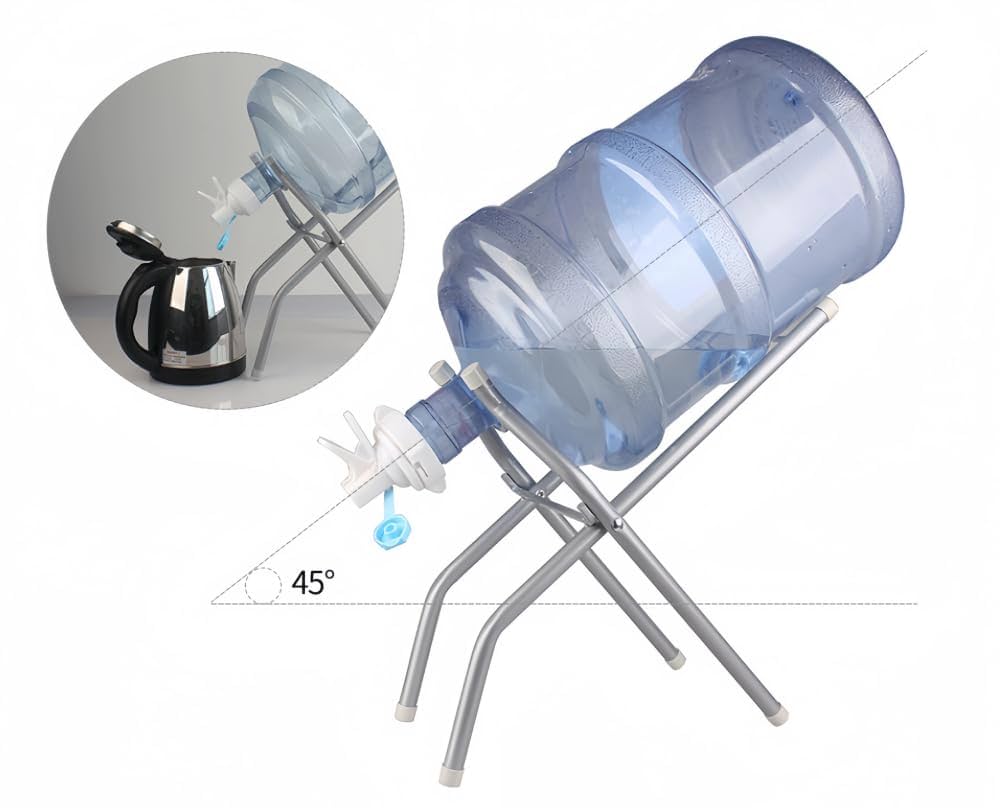 災害対策◎そのまま使えるポータブルスタンド+水ボトルセット（12L×2） 41zVaahclJL.jpg_BO30,255,255,